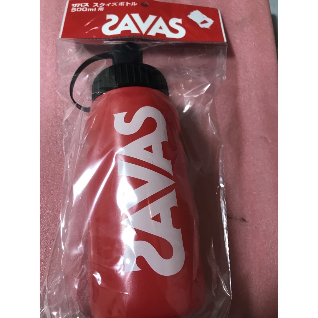 SAVAS(ザバス)のザバス スクイズボトル 500ml (CZ8934) SAVAS スポーツ/アウトドアのトレーニング/エクササイズ(トレーニング用品)の商品写真