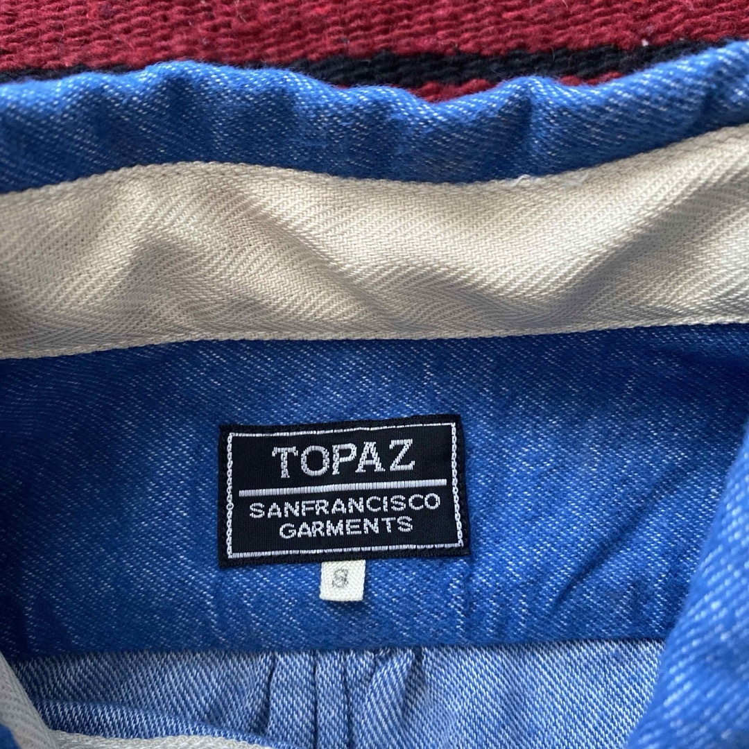 TOPAZ トパーズ ワークシャツ コットン ネル 日本製 メンズのトップス(シャツ)の商品写真