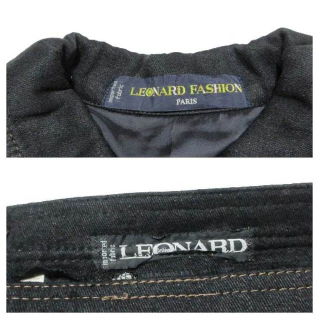 LEONARD(レオナール)のレオナール Fashion 90S セットアップ スーツ シルク IBO49 レディースのフォーマル/ドレス(スーツ)の商品写真