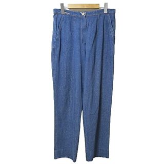 レオナール(LEONARD)のレオナール FASHION シルク デニム スラックス パンツ 薄手 IBO49(その他)