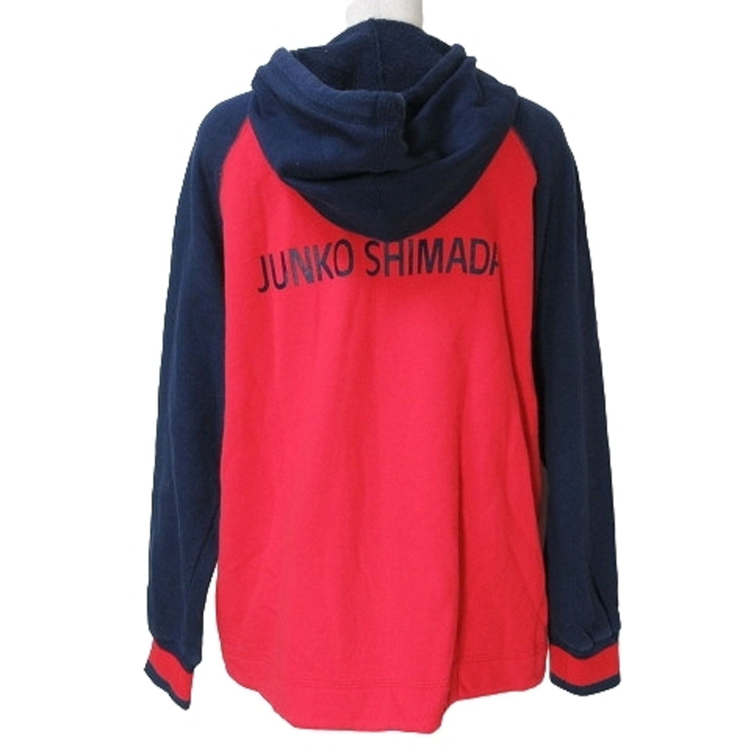 JUNKO SHIMADA(ジュンコシマダ)のジュンコシマダ MAXFLI パーカー ジップアップ 長袖 スウェット■GY08 レディースのトップス(パーカー)の商品写真