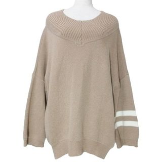 ドゥーズィエムクラス(DEUXIEME CLASSE)のドゥーズィエムクラス 18AW セーター 長袖 ニット ライン IBO49(ニット/セーター)