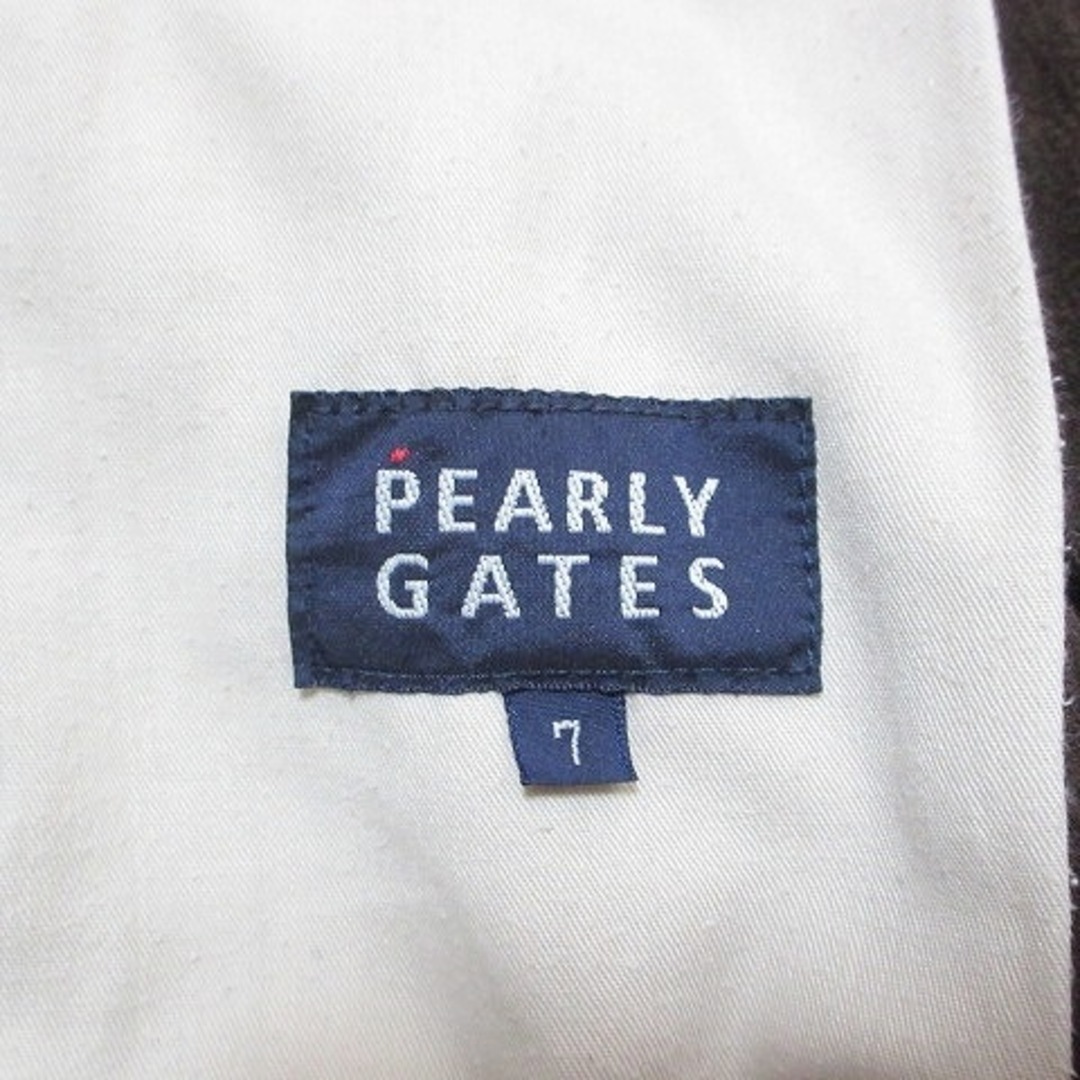 PEARLY GATES(パーリーゲイツ)のパーリーゲイツ コーデュロイ スラックス パンツ ゴルフ ウエア 茶 ■GY08 スポーツ/アウトドアのゴルフ(ウエア)の商品写真