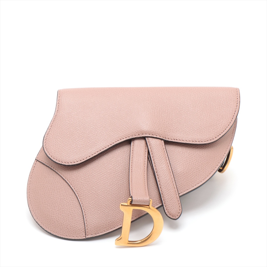 Christian Dior(クリスチャンディオール)のクリスチャンディオール  レザー  ピンク レディース ウエストバッグ レディースのバッグ(ボディバッグ/ウエストポーチ)の商品写真