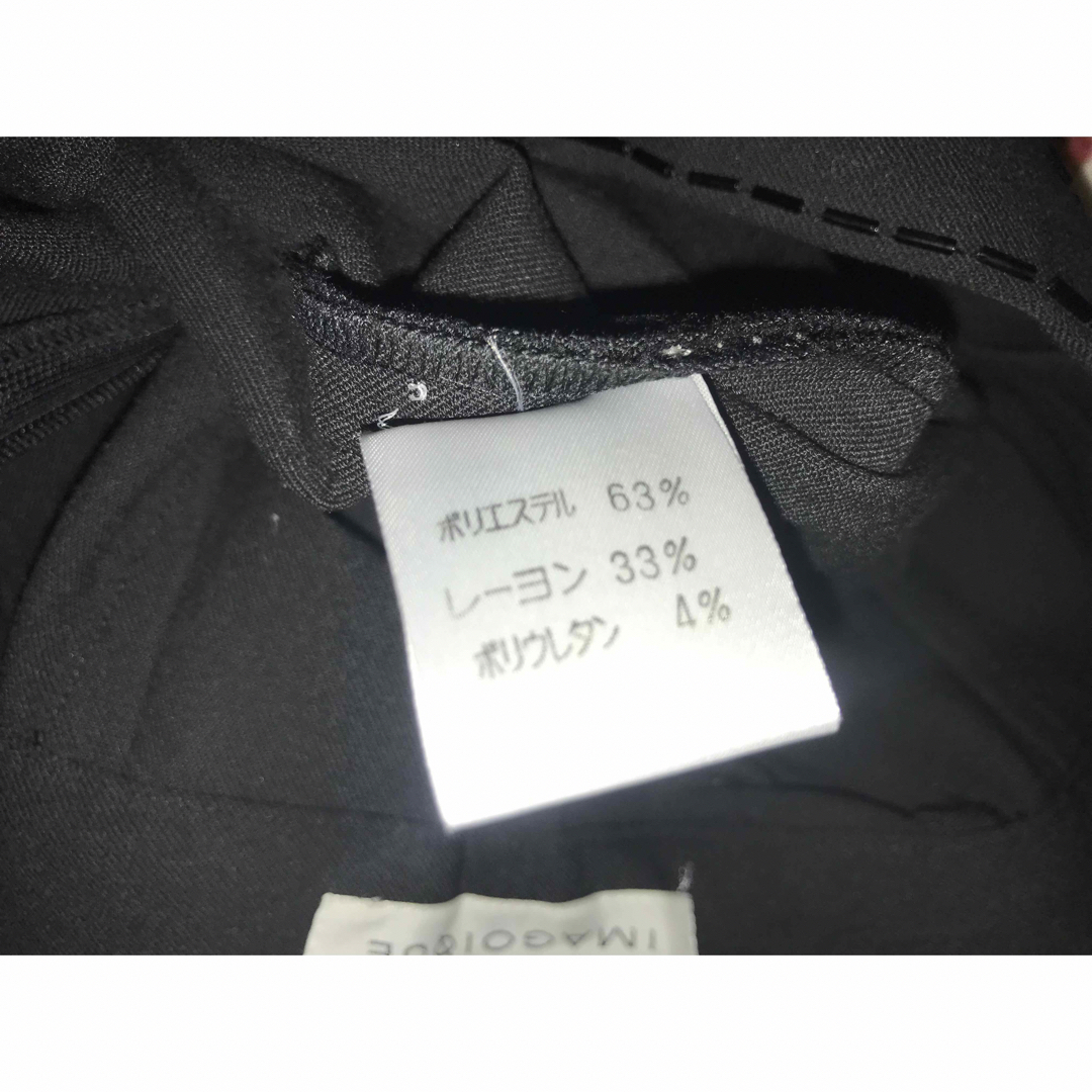 IMAGOIQUE 膝丈タイトストレッチスカート(ビーズ刺繍)　サイズM 黒　 レディースのスカート(ひざ丈スカート)の商品写真