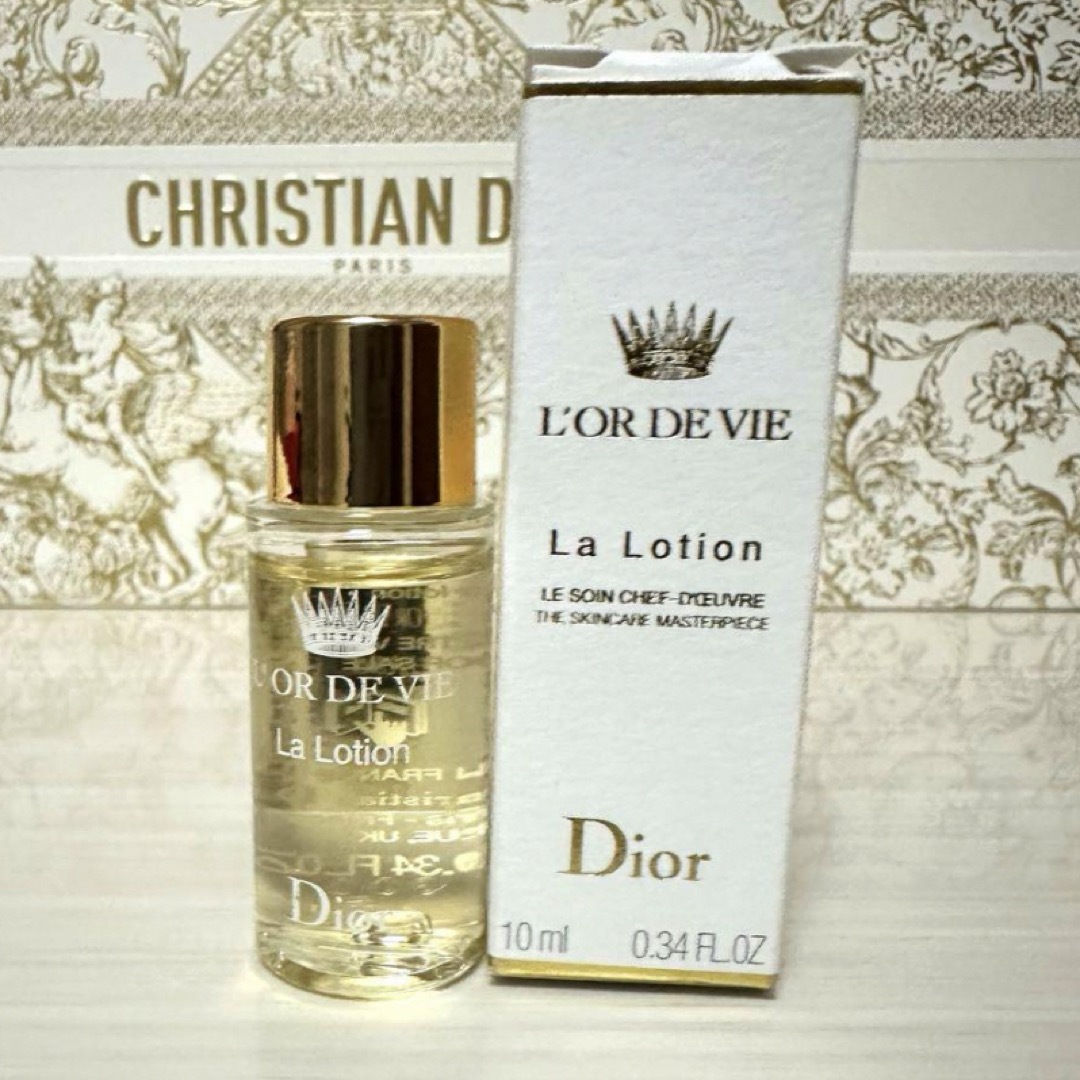 Christian Dior(クリスチャンディオール)のディオール オー・ド・ヴィ ラ ローション 10ml x2最高峰　新品未開封 コスメ/美容のスキンケア/基礎化粧品(化粧水/ローション)の商品写真