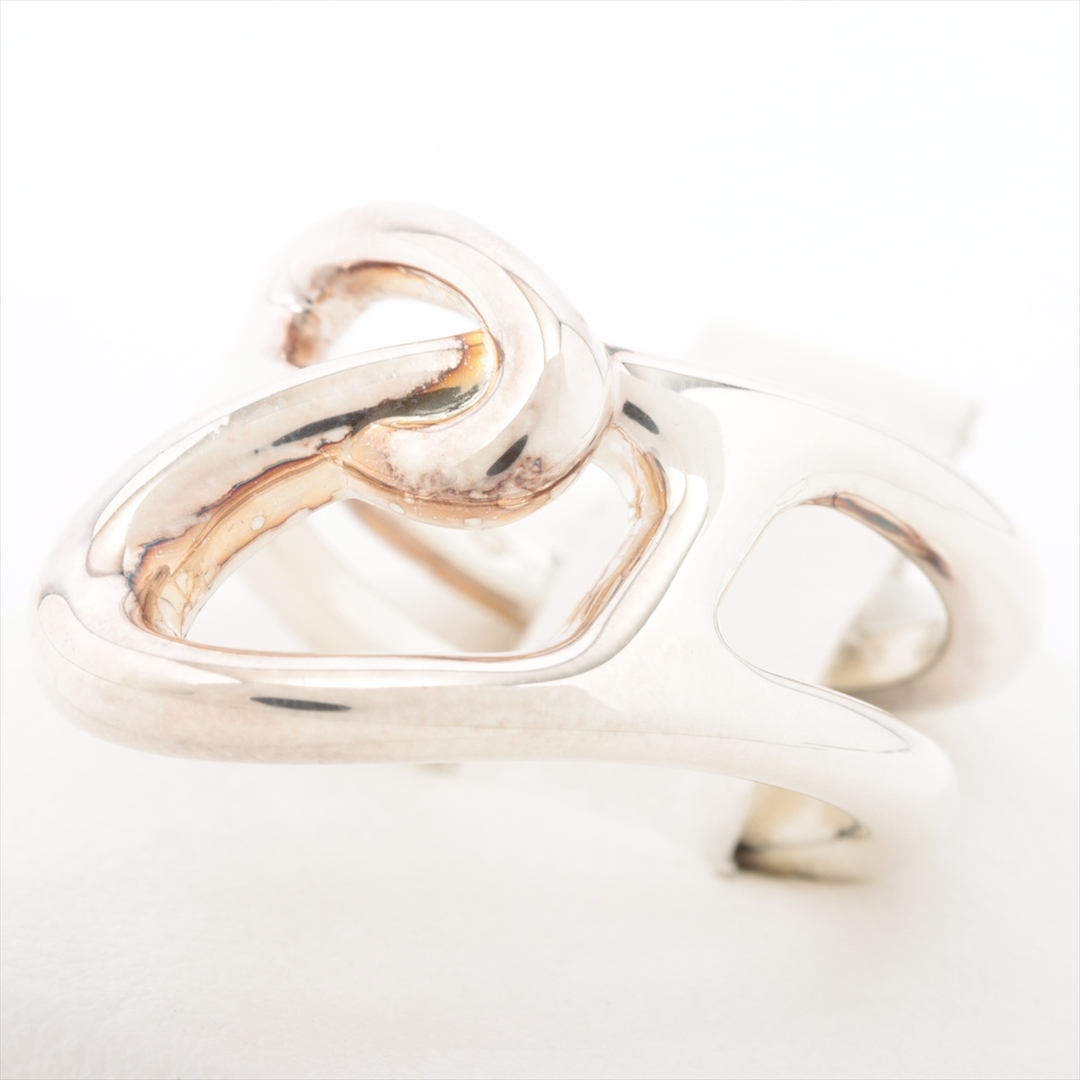 Hermes(エルメス)のエルメス シェーヌダンクル パンク 925 55 シルバー レディース リ レディースのアクセサリー(リング(指輪))の商品写真