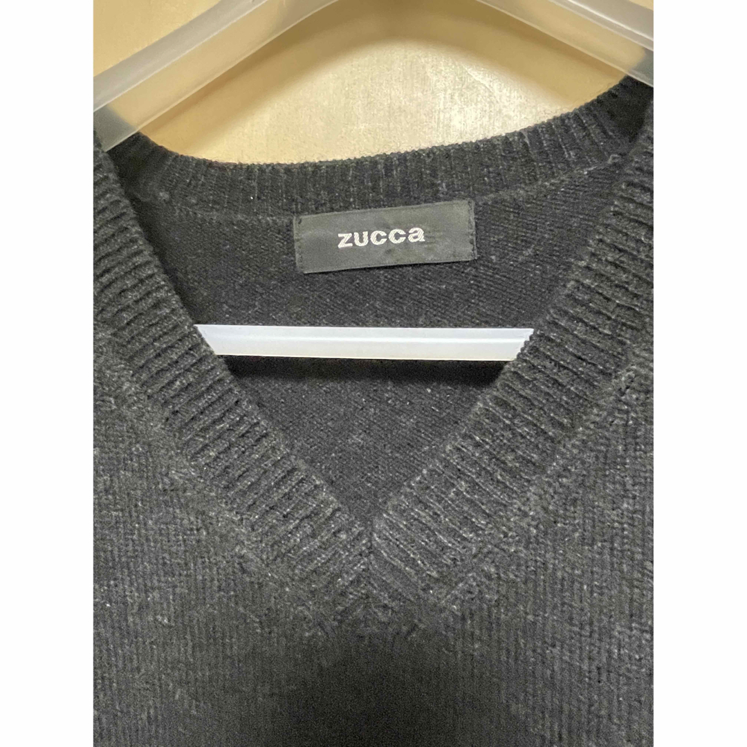 ZUCCa(ズッカ)のズッカ☆zucca☆ニット☆グレー☆M☆美品 レディースのトップス(ニット/セーター)の商品写真