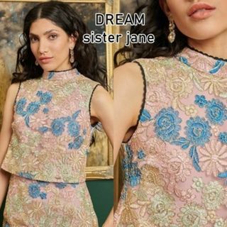 シスタージェーン(sister jane)のDREAM Sister Jane 花刺しゅう アーティスト トップ(タンクトップ)