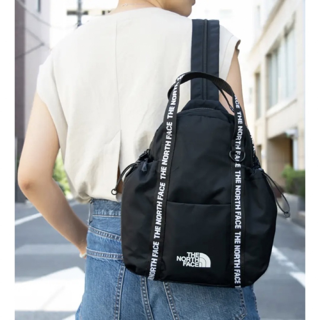 THE NORTH FACE(ザノースフェイス)の韓国ノースフェイスホワイトレーベルMULTI PACK3wayリュック黒 レディースのバッグ(リュック/バックパック)の商品写真