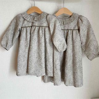 ボンポワン(Bonpoint)のjune little closet 80・90サイズセット 姉妹お揃い 入園式(ワンピース)