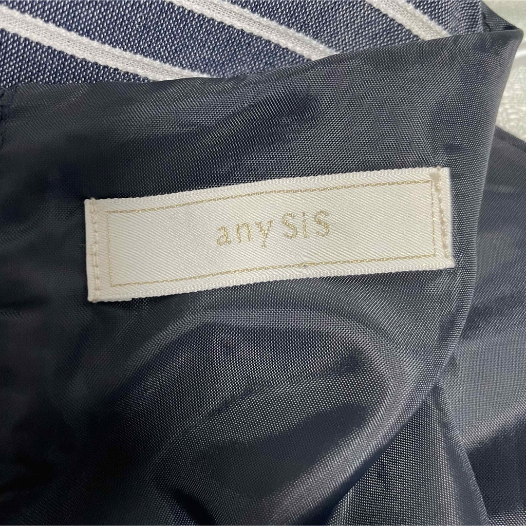 anySiS(エニィスィス)のanySiS 2 ワンピース　春　夏　ボーダー レディースのワンピース(ミニワンピース)の商品写真