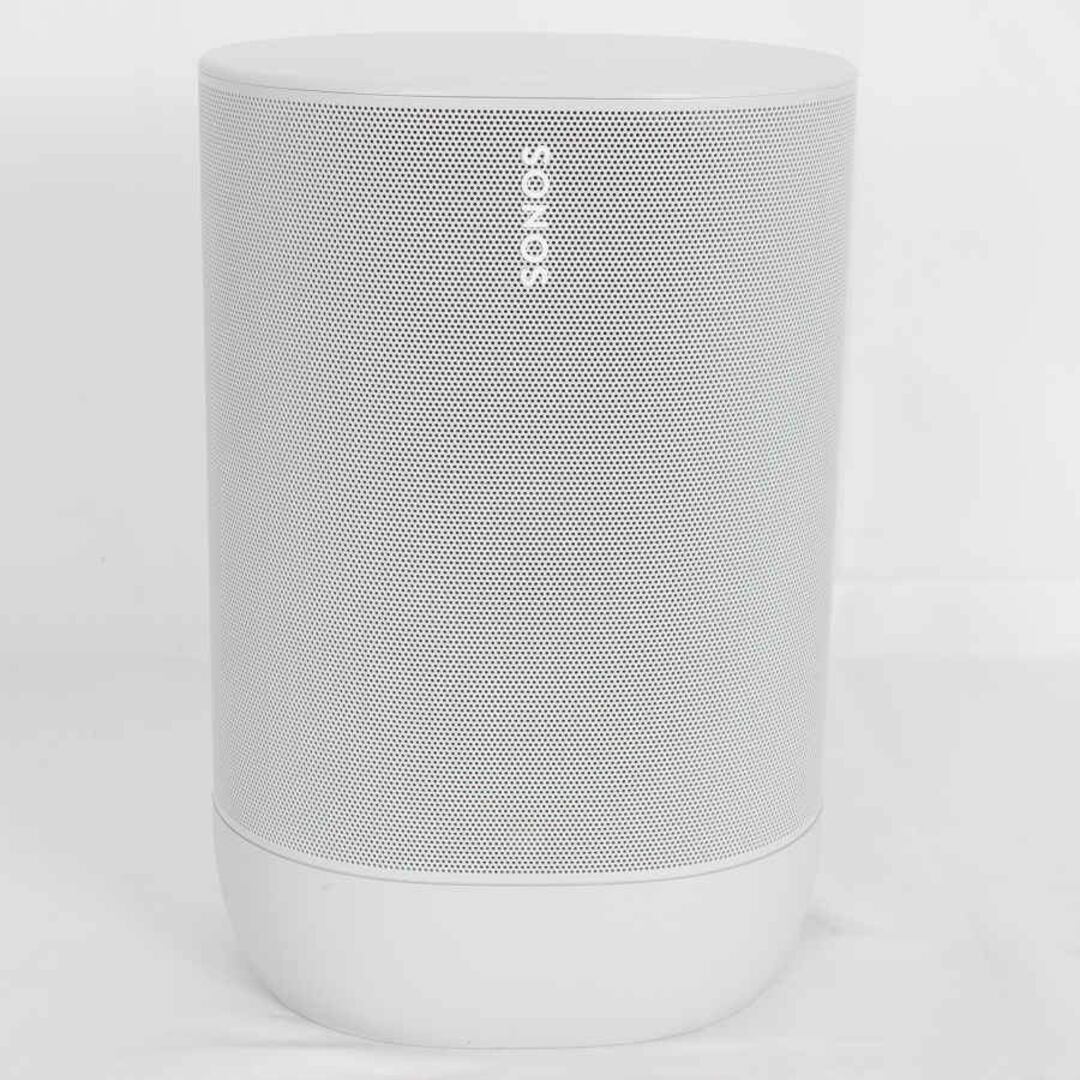 【美品】Sonos Move MOVE1JP1 ルナーホワイト スマートスピーカー Bluetooth/AirPlay 2/Wi-Fi/ストリーミング対応 Alexa搭載 ソノス 本体 スマホ/家電/カメラのオーディオ機器(スピーカー)の商品写真