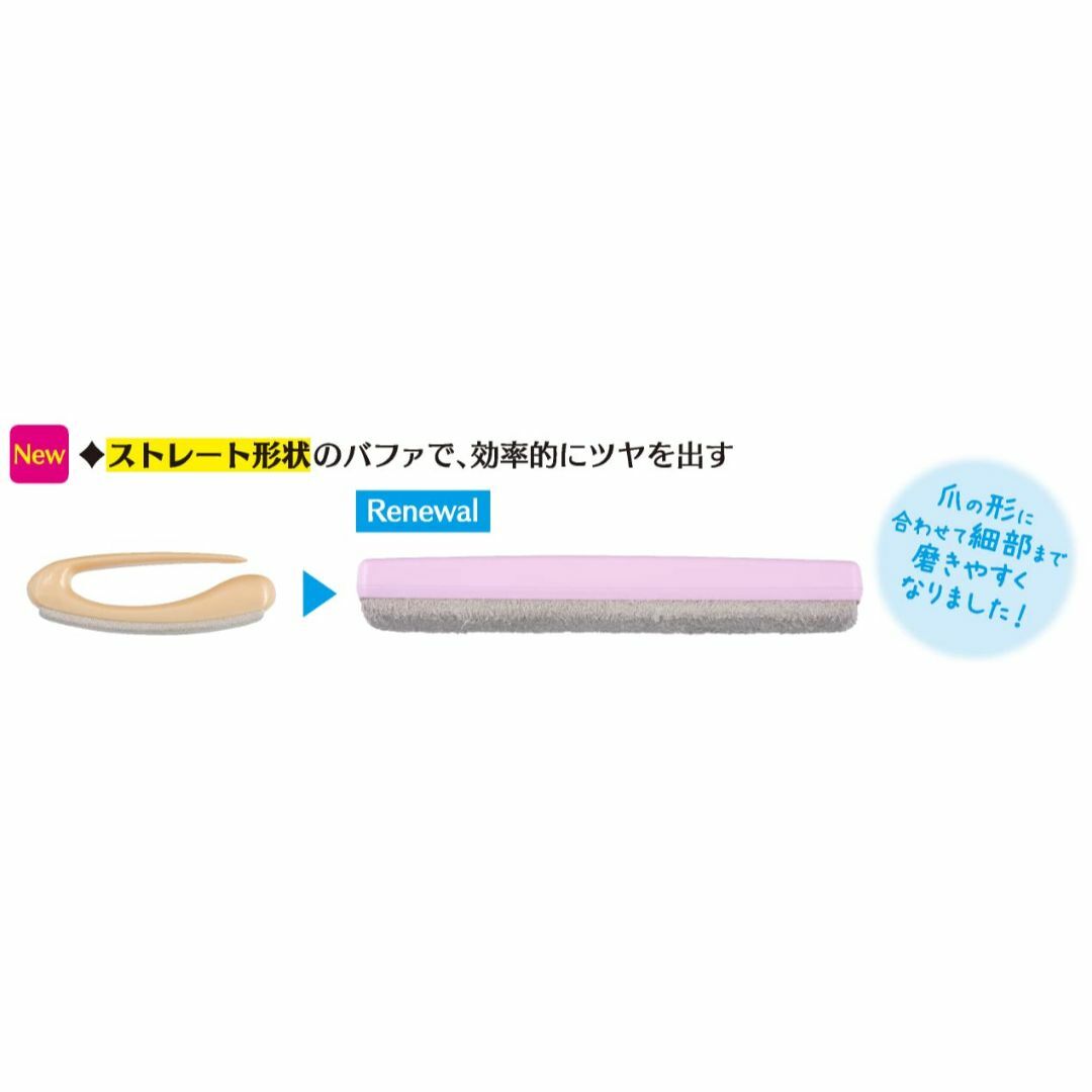 【特価商品】コージー本舗 ネイリスト シャイニングネイルラブ 1セット 爪磨きセ コスメ/美容のネイル(ネイルケア)の商品写真