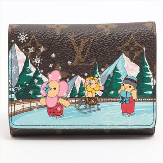 ルイヴィトン(LOUIS VUITTON)のヴィトン ポルトフォイユヴィクトリーヌ   ブラウン レディース コンパク(財布)