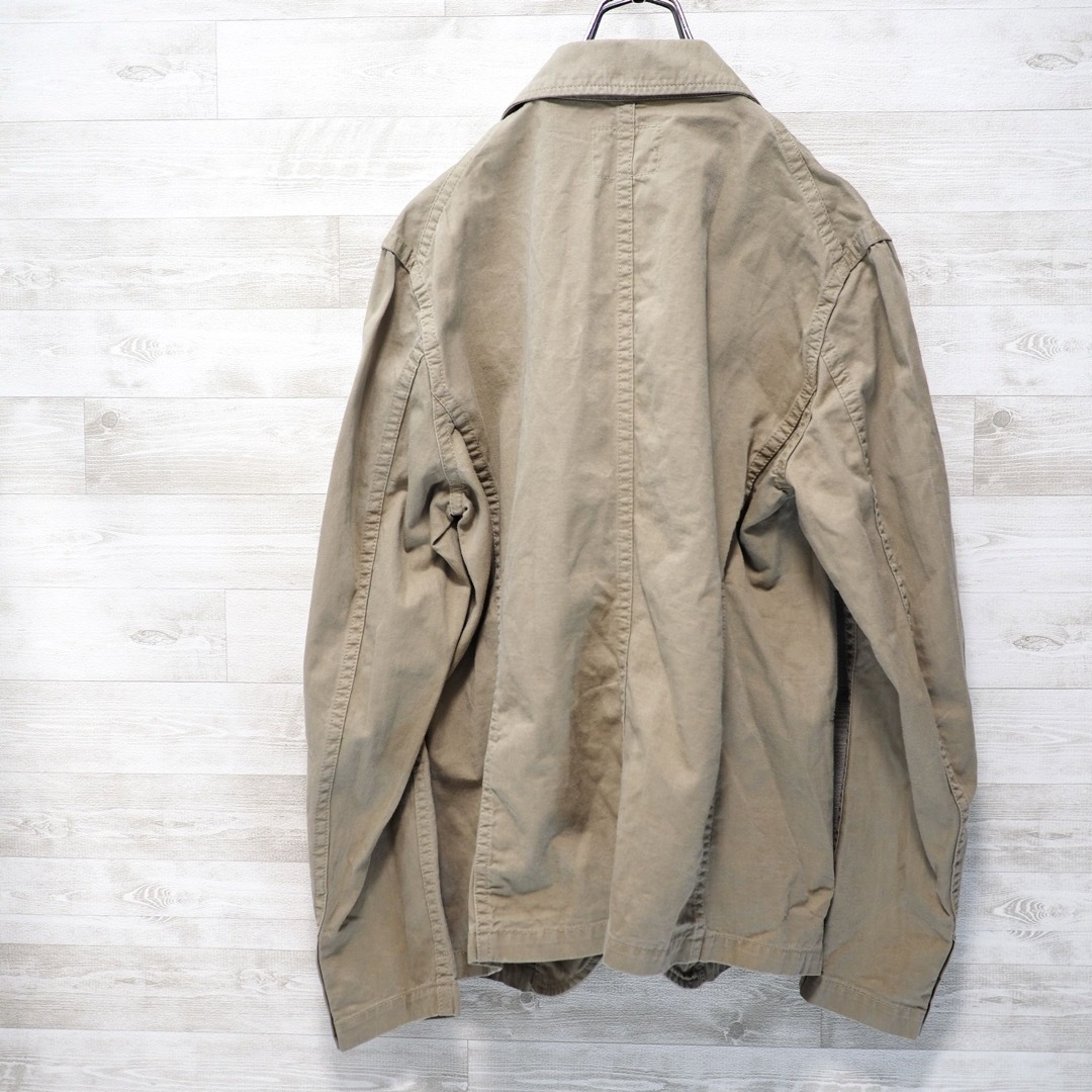 MARKAWEAR(マーカウェア)のMARKAWARE チノワークジャケット-Beige/3 メンズのジャケット/アウター(カバーオール)の商品写真