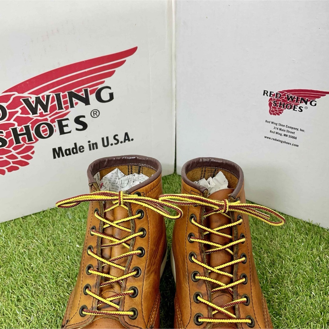 REDWING(レッドウィング)の【安心品質0293】廃盤875レッドウイング7.5E送料無料ブーツREDWING メンズの靴/シューズ(ブーツ)の商品写真