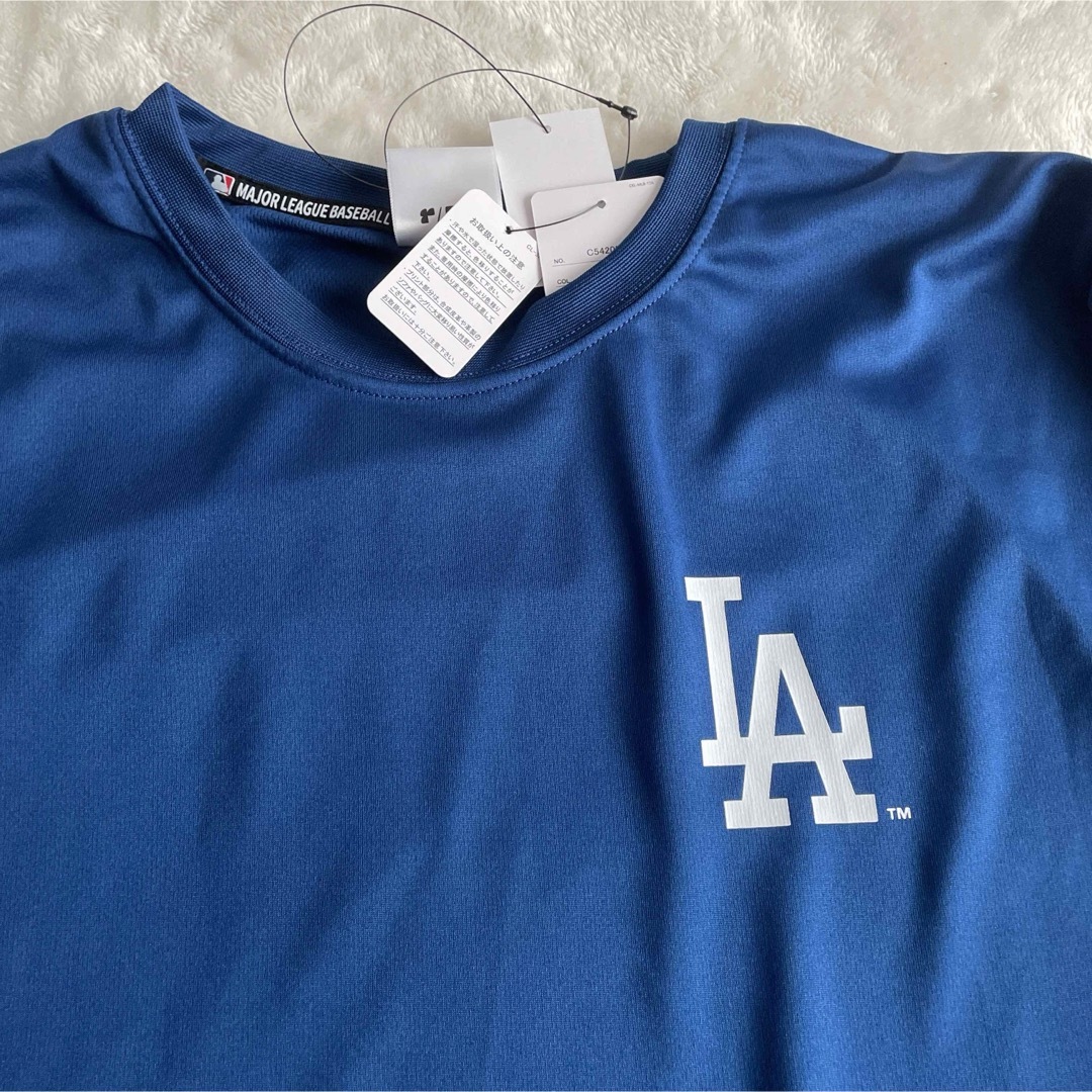 MLB(メジャーリーグベースボール)のLL！MLB ドジャース 大谷翔平 長袖 シャツ メッシュ素材 メンズのトップス(Tシャツ/カットソー(七分/長袖))の商品写真