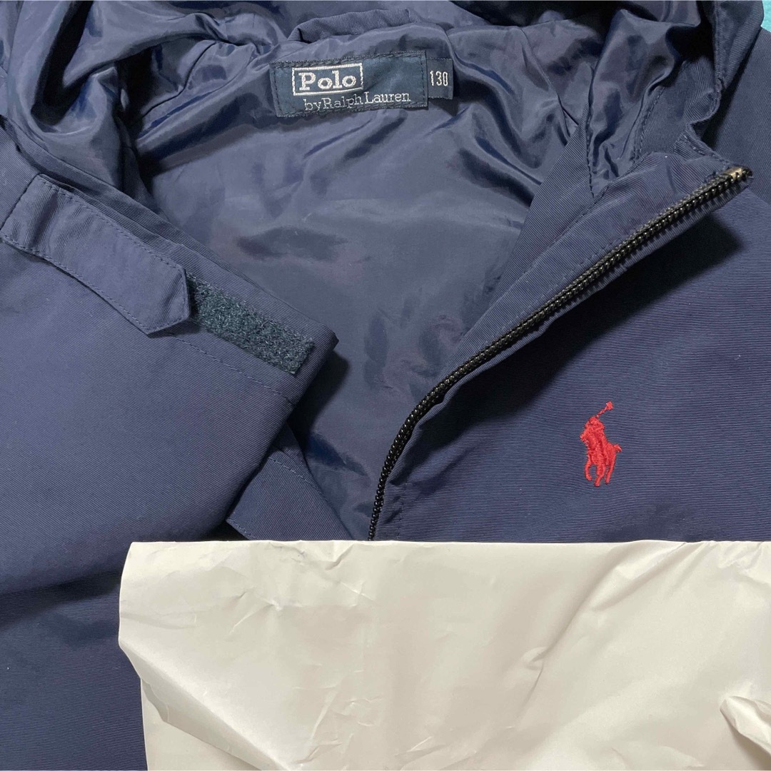 POLO RALPH LAUREN(ポロラルフローレン)のラルフローレン ポロ ウィンドブレーカー アウター パーカー  130 キッズ/ベビー/マタニティのキッズ服男の子用(90cm~)(ジャケット/上着)の商品写真