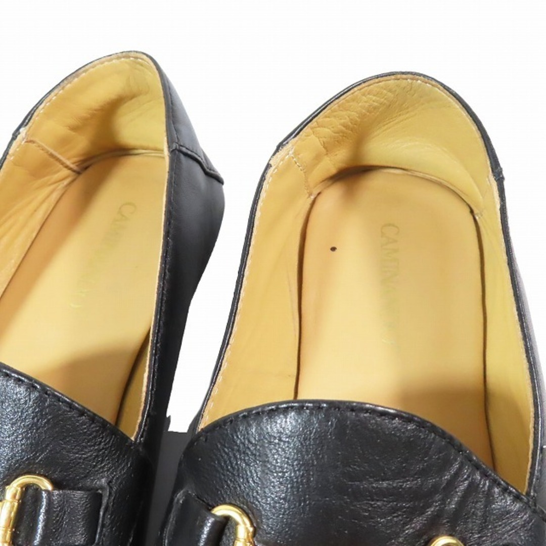 カミナンド caminando レザー ビット スリッポン ローファー  レディースの靴/シューズ(ローファー/革靴)の商品写真