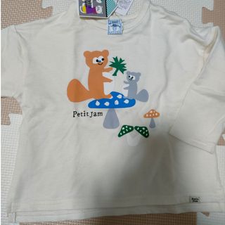 Petit jam - 新品　プチジャム　長袖プリントＴシャツ　サイズ９０