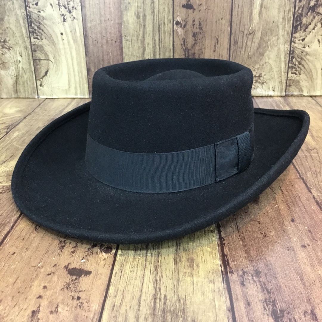 NEW YORK HAT(ニューヨークハット)のNEW YORK HAT 中折れハット WPL5923WOOL HAT GAMBLER ギャンブラー ニューヨークハット【7322-004】 メンズの帽子(ハット)の商品写真