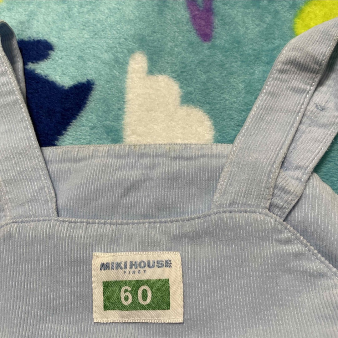 mikihouse(ミキハウス)のミキハウス ダルマオール ロンパース 60 キッズ/ベビー/マタニティのベビー服(~85cm)(ロンパース)の商品写真