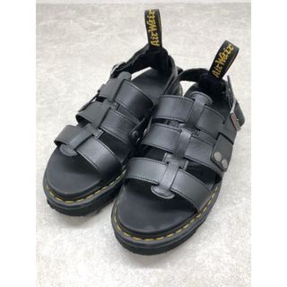 ドクターマーチン(Dr.Martens)のDr.Martens(ドクターマーチン) TERRY テリー レザー サンダル UK8 27.0cm ブラック 【C1056-007】(サンダル)