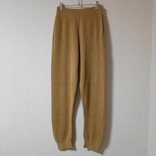 AURALEE - AURALEE RIB KNIT EASY PANTS