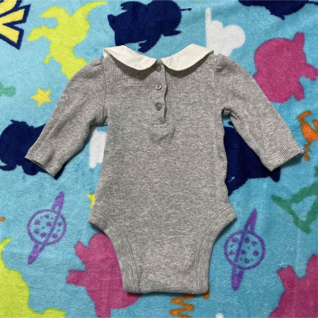 babyGAP(ベビーギャップ)のGAP babygap ボディオール ロンパース 襟付き 50 キッズ/ベビー/マタニティのベビー服(~85cm)(ロンパース)の商品写真