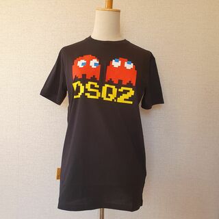 ディースクエアード(DSQUARED2)の【新品・未使用】DSQUARED2 KIDS x Pac-manTシャツ黒14Y(Tシャツ/カットソー)