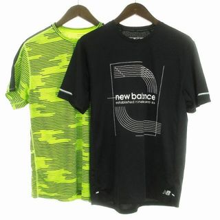 ニューバランス(New Balance)のニューバランス 2点セット シャツ カットソー 半袖 緑 黒 L XL(その他)