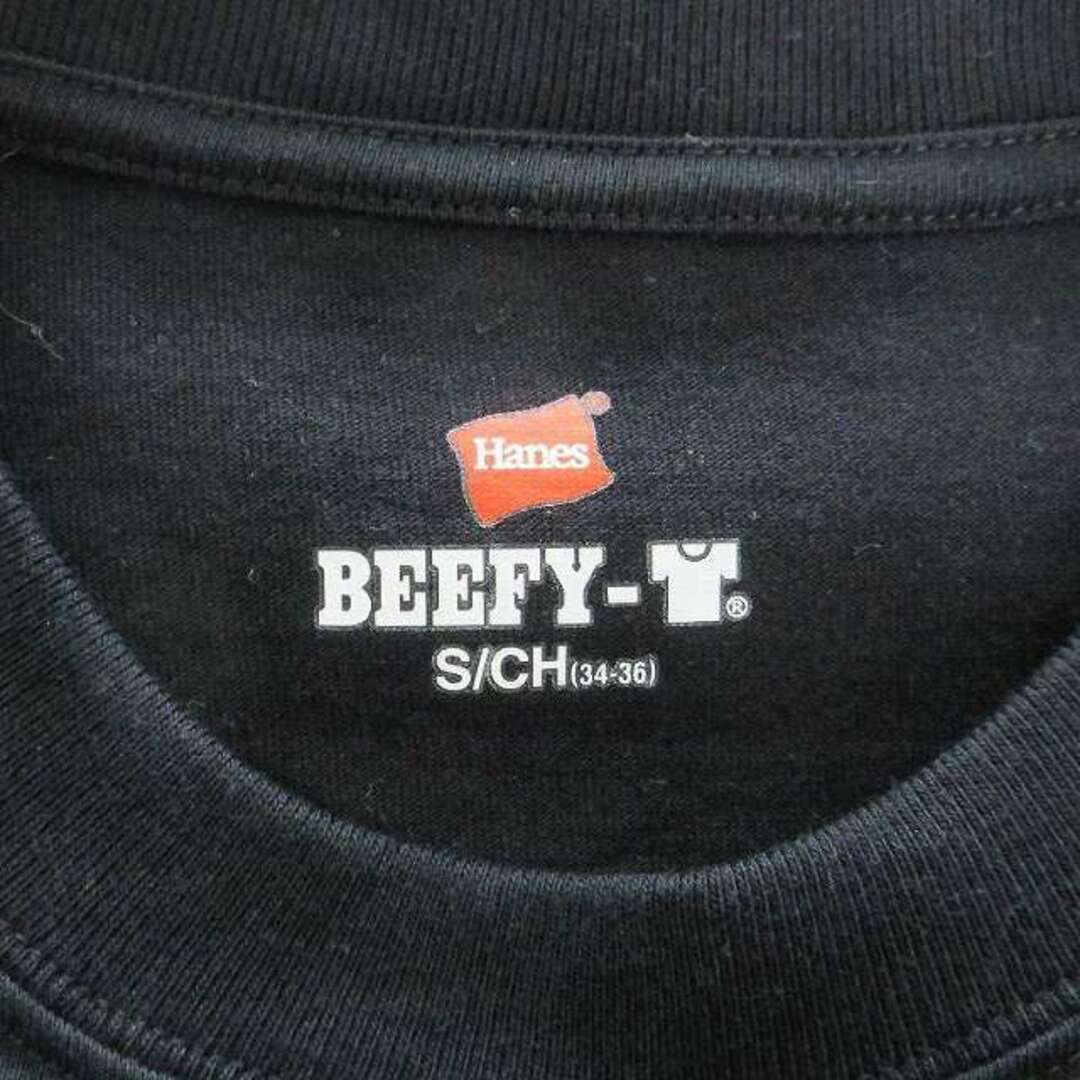 Hanes(ヘインズ)のヘインズ BEEFY Tシャツ 3点セット 半袖 長袖 コットン ブラック S メンズのトップス(Tシャツ/カットソー(七分/長袖))の商品写真