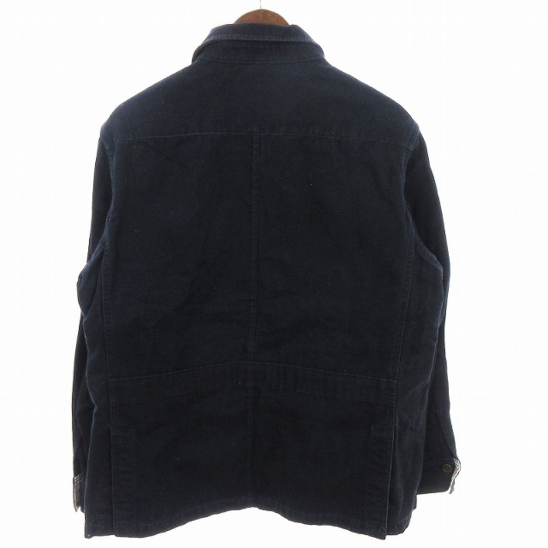 23区(ニジュウサンク)の23区  HOMME シャツ ジャケット ヘビーオンス 紺 48 L位 ■SM メンズのジャケット/アウター(その他)の商品写真