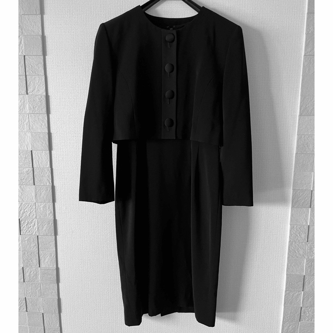 TOKYO IGIN(トウキョウイギン)のブラックフォーマル 喪服 礼服 ジャケット&ワンピース レディースのフォーマル/ドレス(礼服/喪服)の商品写真
