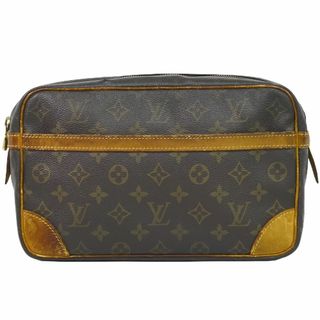 ルイヴィトン(LOUIS VUITTON)の本物 ルイヴィトン LOUIS VUITTON LV コンピエーニュ 28 モノグラム クラッチバッグ セカンドバッグ ブラウン M51845 Compiegne ビトン バッグ 中古	(セカンドバッグ/クラッチバッグ)