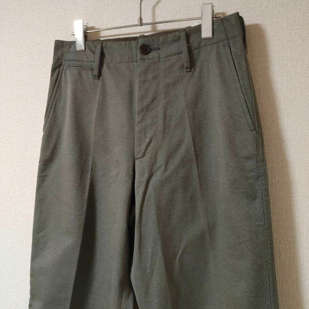 AURALEE(オーラリー)のAURALEE WASHED FINX POLYESTER CHINO メンズのパンツ(チノパン)の商品写真