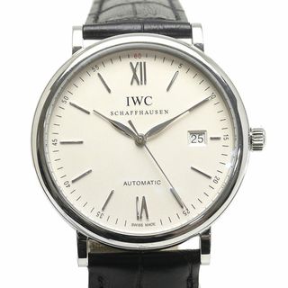 インターナショナルウォッチカンパニー(IWC)のIWC ポートフィノ デイト IW356501 オートマ シルバー文字盤 SS(腕時計(アナログ))