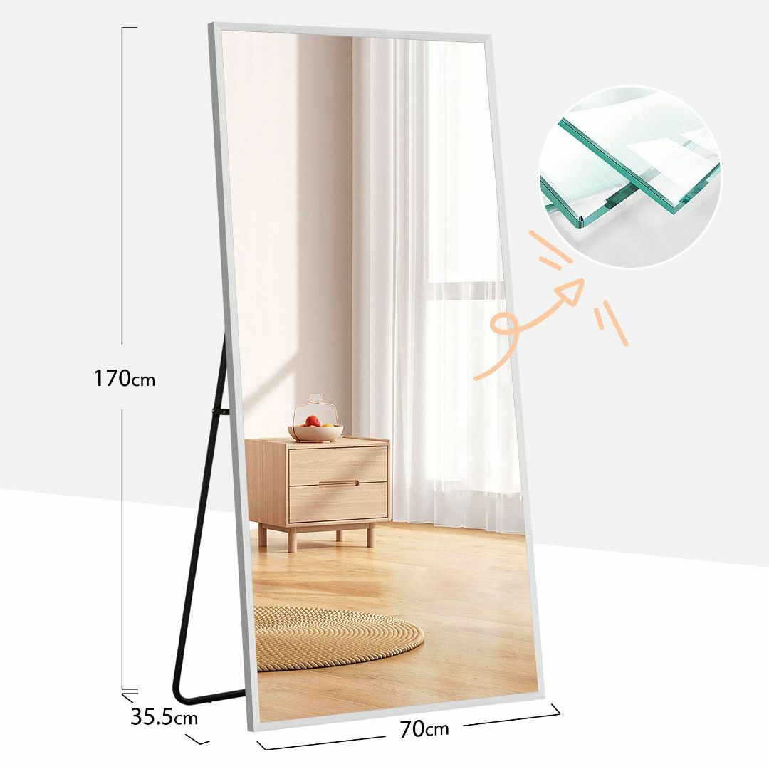 全身鏡 160cmx100cm 抜き取ら 鏡 スタンドミラー 姿見鏡壁付け 全身鏡 160cmx100cm 抜き取ら 鏡 スタンドミラー 姿見鏡壁付け
