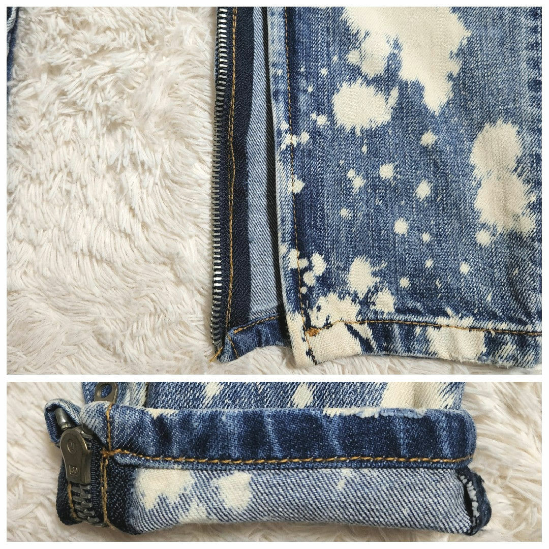 mnml(ミニマル)のmnml ミニマル M1 DENIM STRETCH SPLASH デニムパンツ メンズのパンツ(デニム/ジーンズ)の商品写真