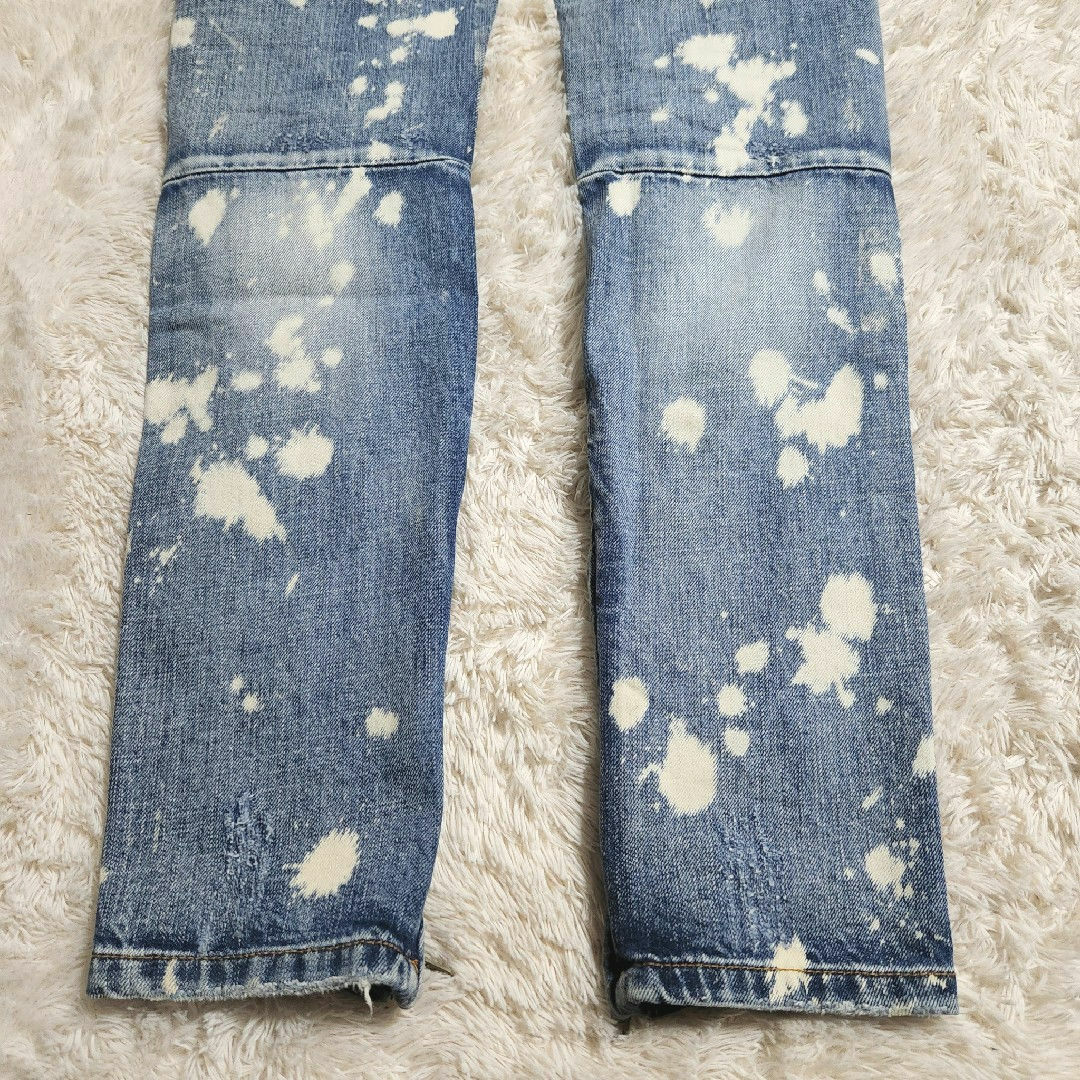 mnml(ミニマル)のmnml ミニマル M1 DENIM STRETCH SPLASH デニムパンツ メンズのパンツ(デニム/ジーンズ)の商品写真