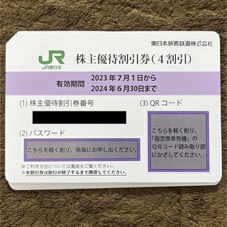 JR - 【即日発送】JR東日本 東日本旅客鉄道 株主優待券 1枚