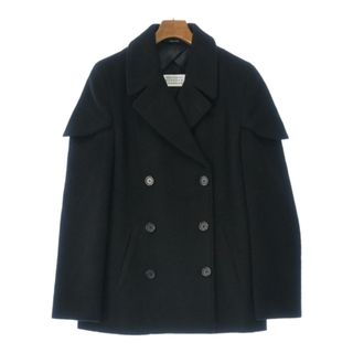 Maison Margiela メゾンマルジェラ ピーコート 38(S位) 黒 【古着】【中古】(ピーコート)