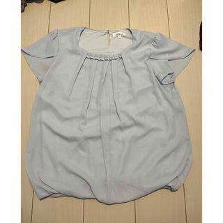 アオヤマ(青山)の洋服の青山　パステルカラー　美品　トップス(カットソー(長袖/七分))