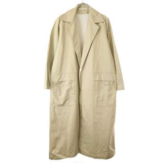 ヨウジヤマモト(Yohji Yamamoto)のYohji Yamamoto FEMME ヨウジヤマモト ファム 1999SS コットンツイルロングコート ベージュ M FC-C83-012(ロングコート)