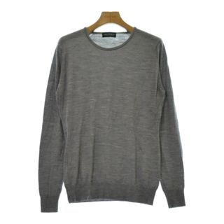 ジョンスメドレー(JOHN SMEDLEY)のJOHN SMEDLEY ジョンスメドレー ニット・セーター L グレー 【古着】【中古】(ニット/セーター)