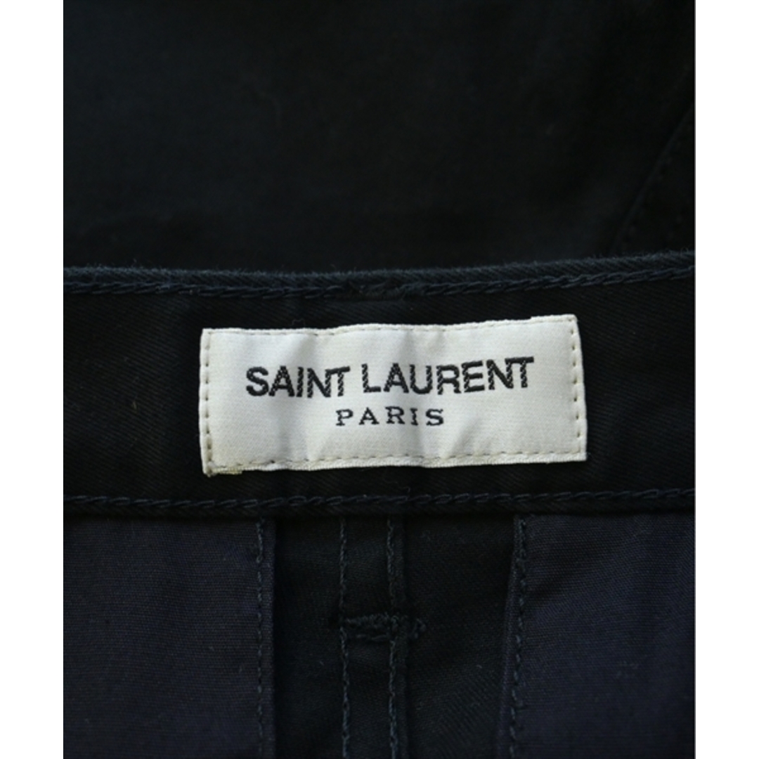 SAINT LAURENT PARIS チノパン 27(M位) 黒 【古着】【中古】 レディースのパンツ(チノパン)の商品写真