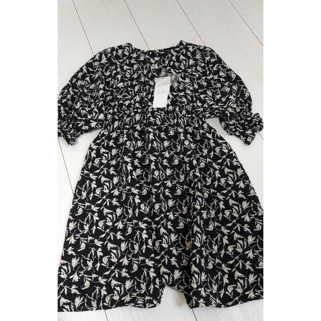 coca(コカ)のcoca 柄ワンピース〜110サイズ〜 キッズ/ベビー/マタニティのキッズ服女の子用(90cm~)(ワンピース)の商品写真