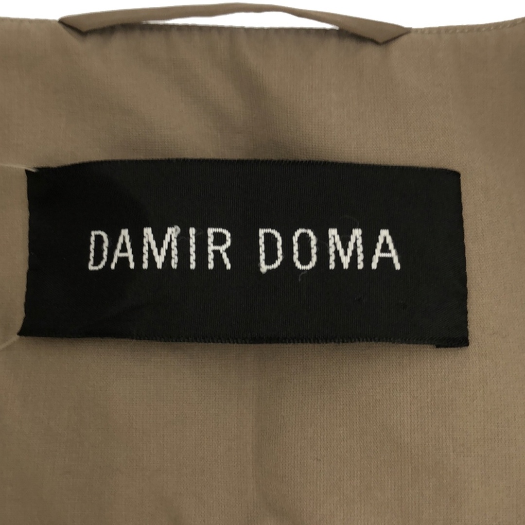 DAMIR DOMA(ダミールドーマ)のDAMIR DOMA ダミール ドマ ドッキングノーカラージャケット ベージュ ホワイト 44 01804 0703 64816 メンズのジャケット/アウター(テーラードジャケット)の商品写真