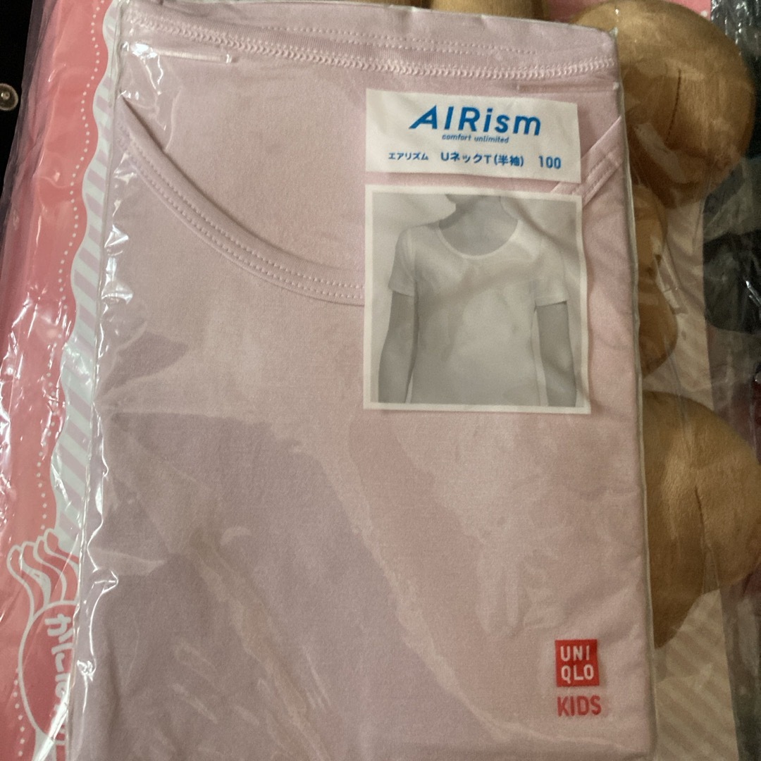 UNIQLO(ユニクロ)の専用　　　新品！エアリズムインナー キッズ/ベビー/マタニティのキッズ服男の子用(90cm~)(下着)の商品写真